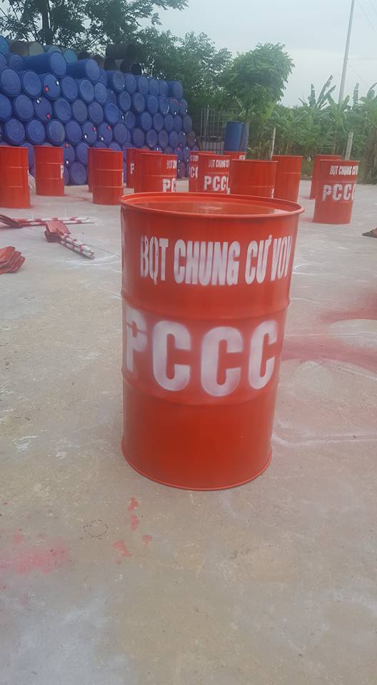 giá thùng phuy sắt 200l tại Hà Nội